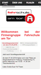 Mobile Screenshot of fahrschule-am-tor.de